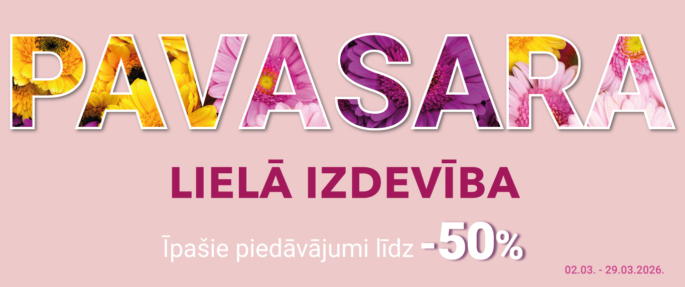 Pavasara lielā izdevība!