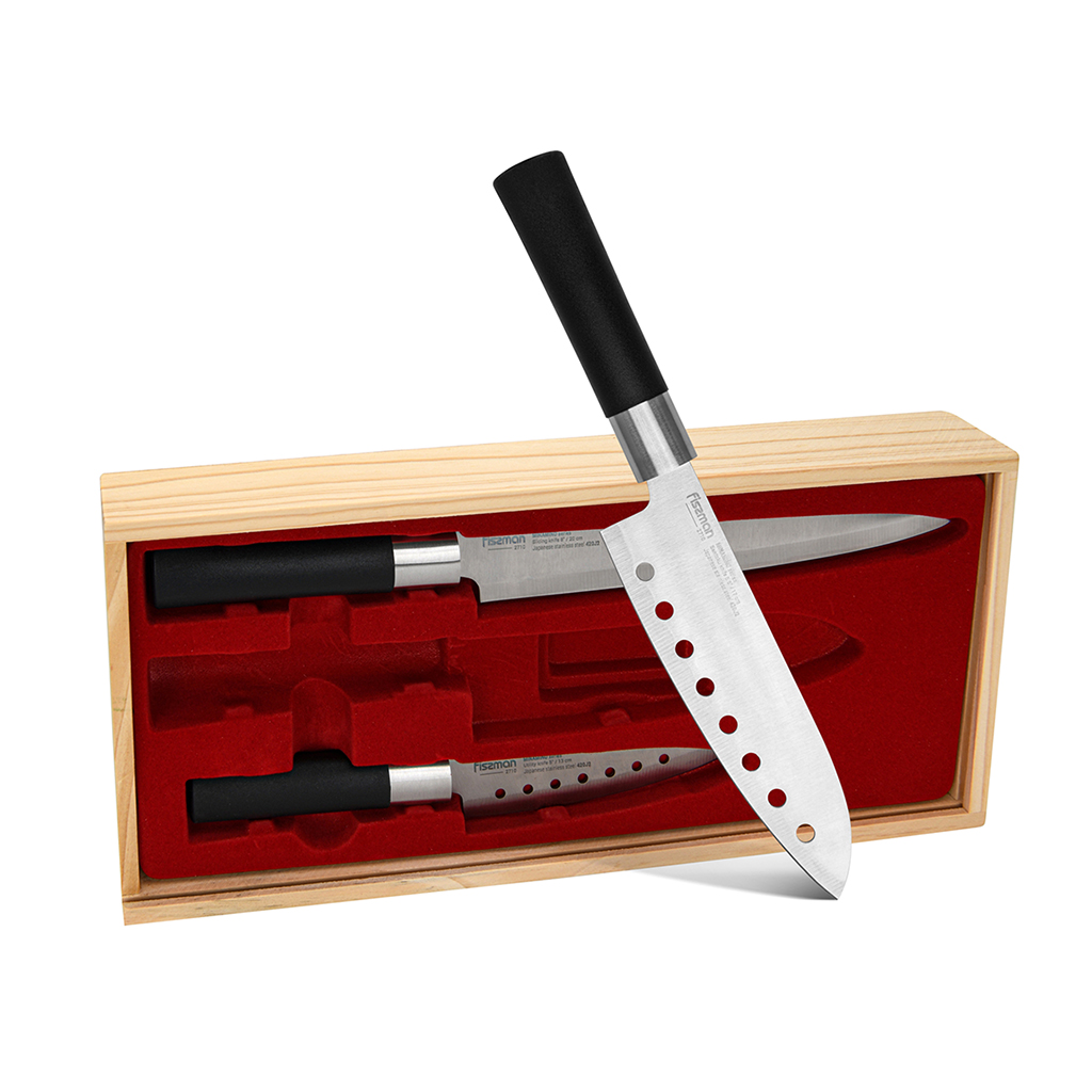 Knife set MINAMINO 3 pr. (420J2 steel)