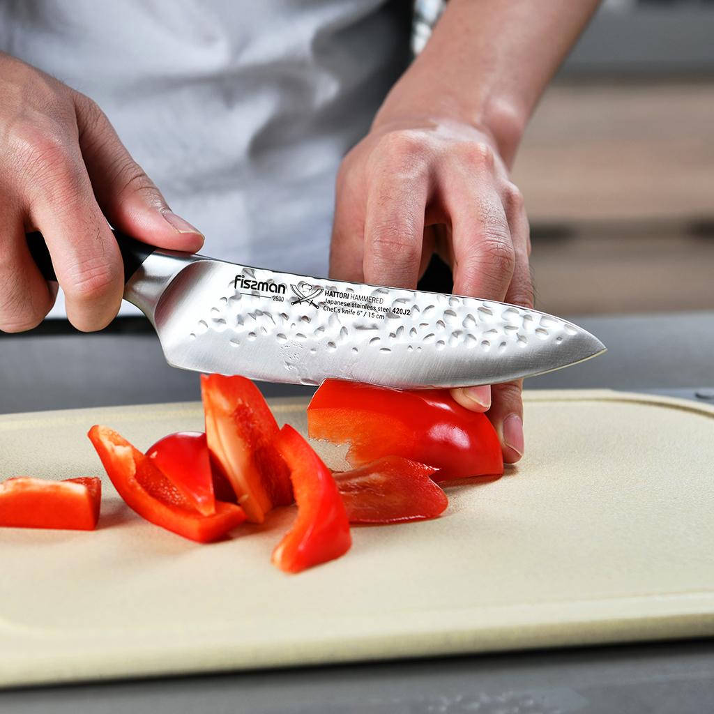 Pavāra nazis HATTORI 15 cm  (nerūsējošais tērauds)