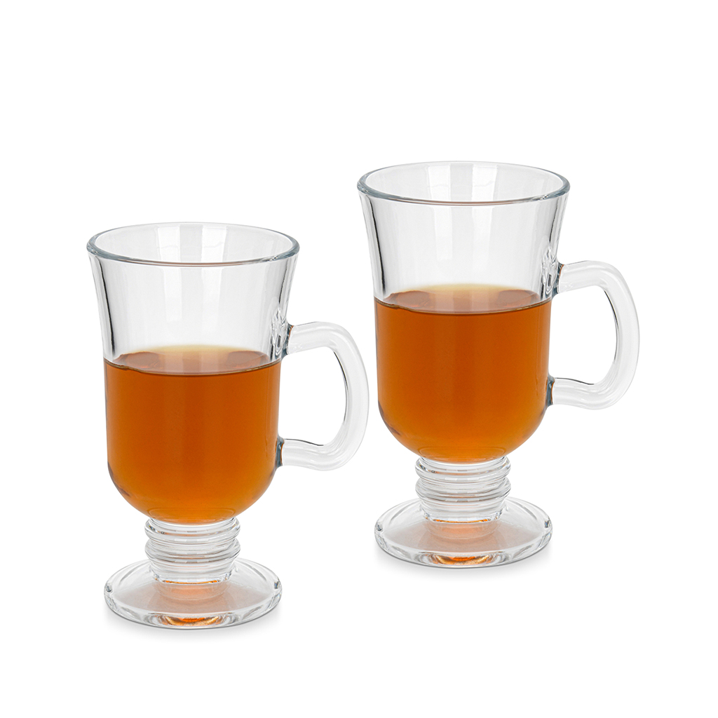 Set of glasses for hot drinks 250 ml x 2 pcs. (glass)