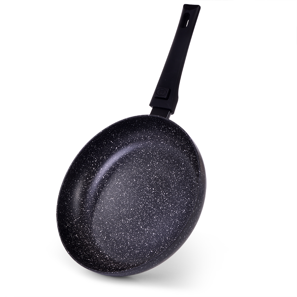 Frying pan FIORE 28x5.4 cm with detachable handle (aluminium with non-stick coating)