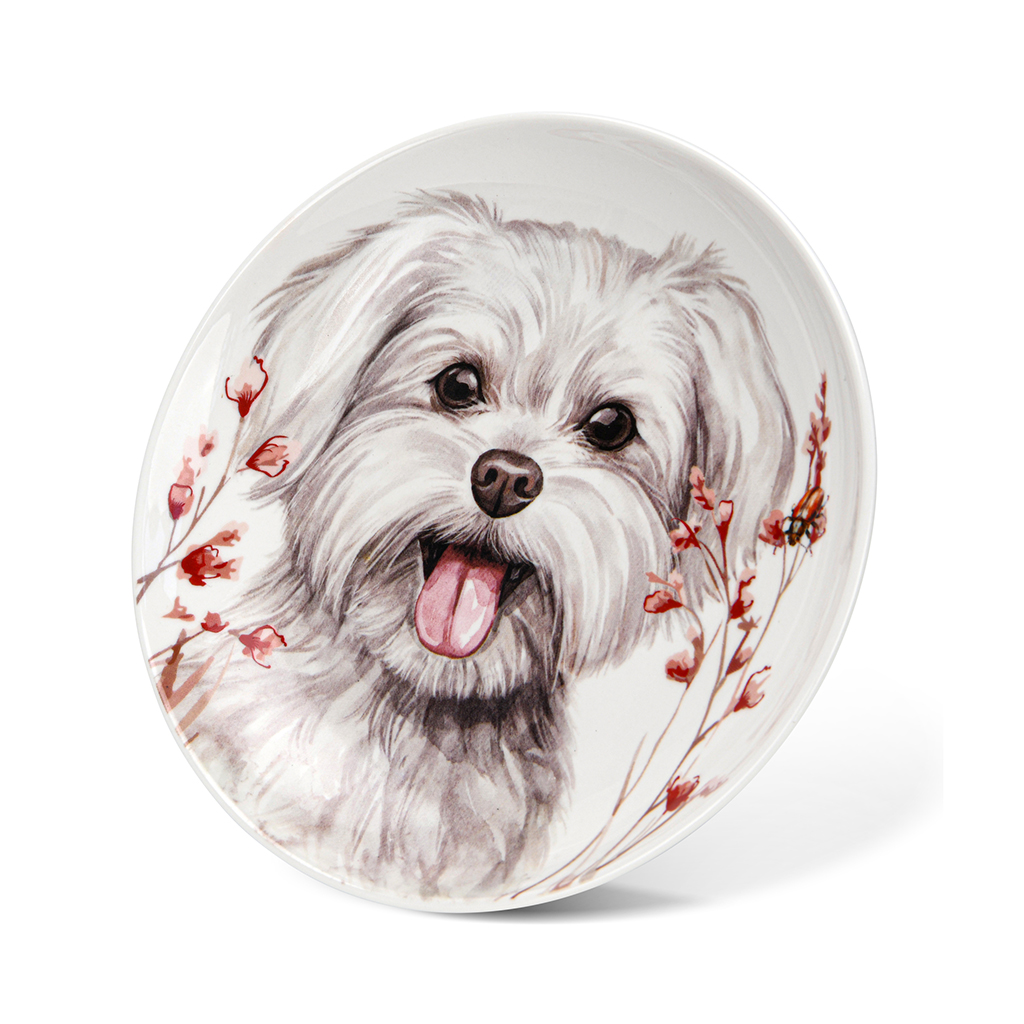 Фарфоровая тарелка 14,5 см Dog