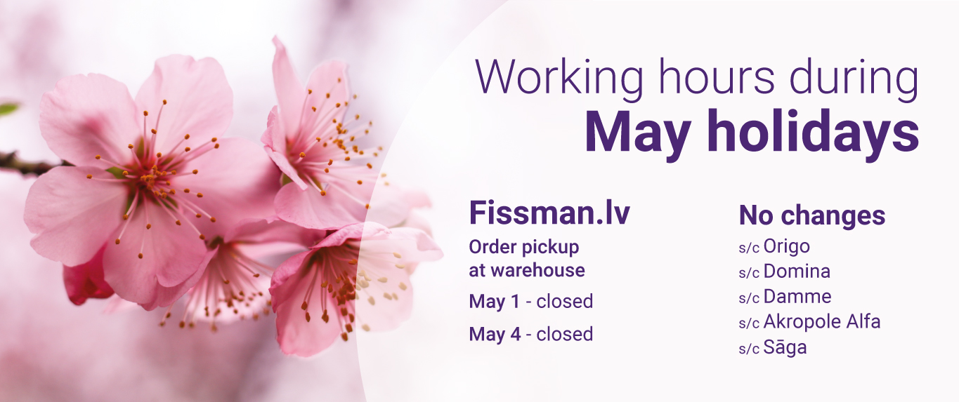 Darba laiks maija svētkos