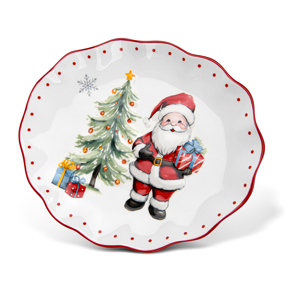 Тарелка овальная 24х19.7 см, art. 0360