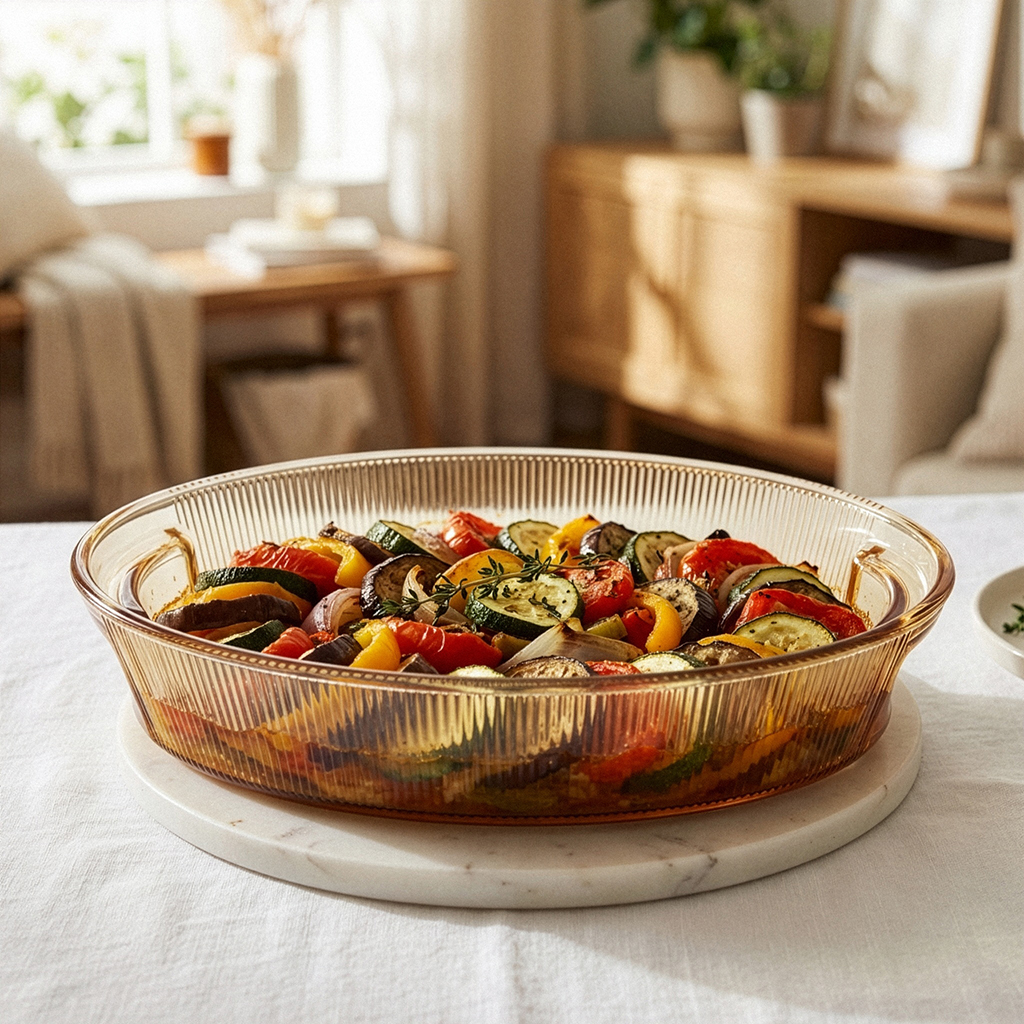 Oval baking dish 33.2х23.6x6.5 cm (borosilicate glass)