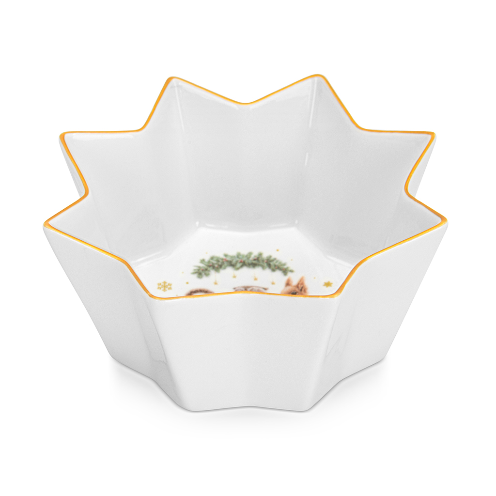 Bowl MIRACLE 14 cm polygonal (new bone china), art. 16021