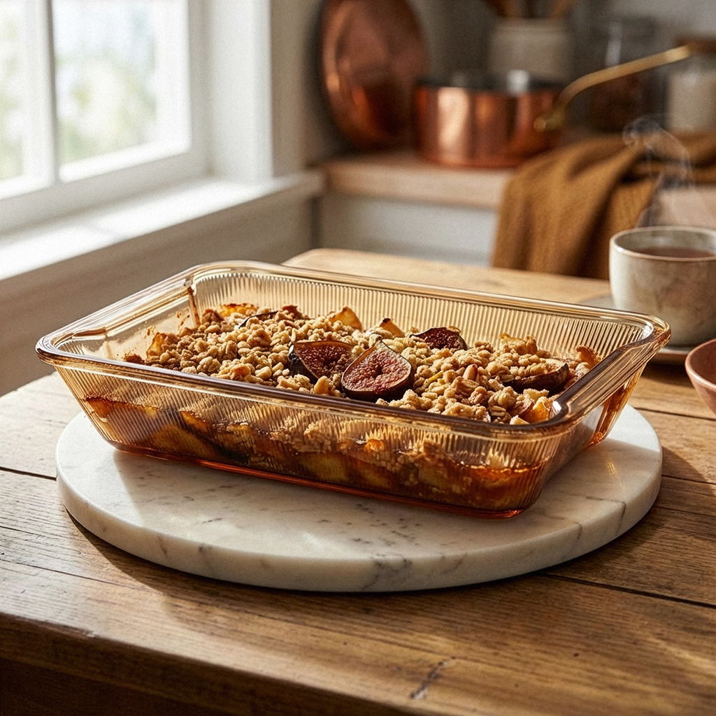 Rectangular baking dish 26.8х15.5х5.8 cm (borosilicate glass)