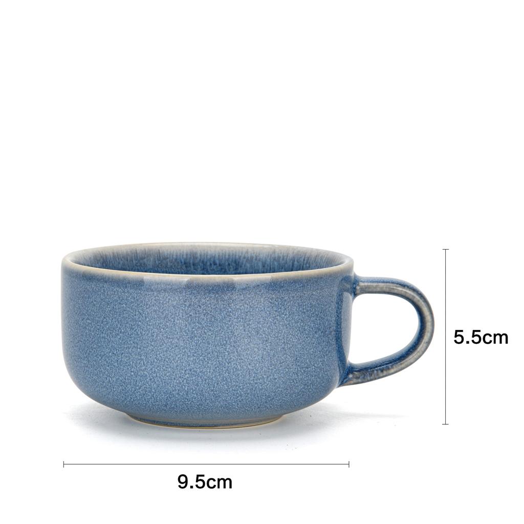 Tasīte ar apakštasīti COZY 230 ml (keramika)