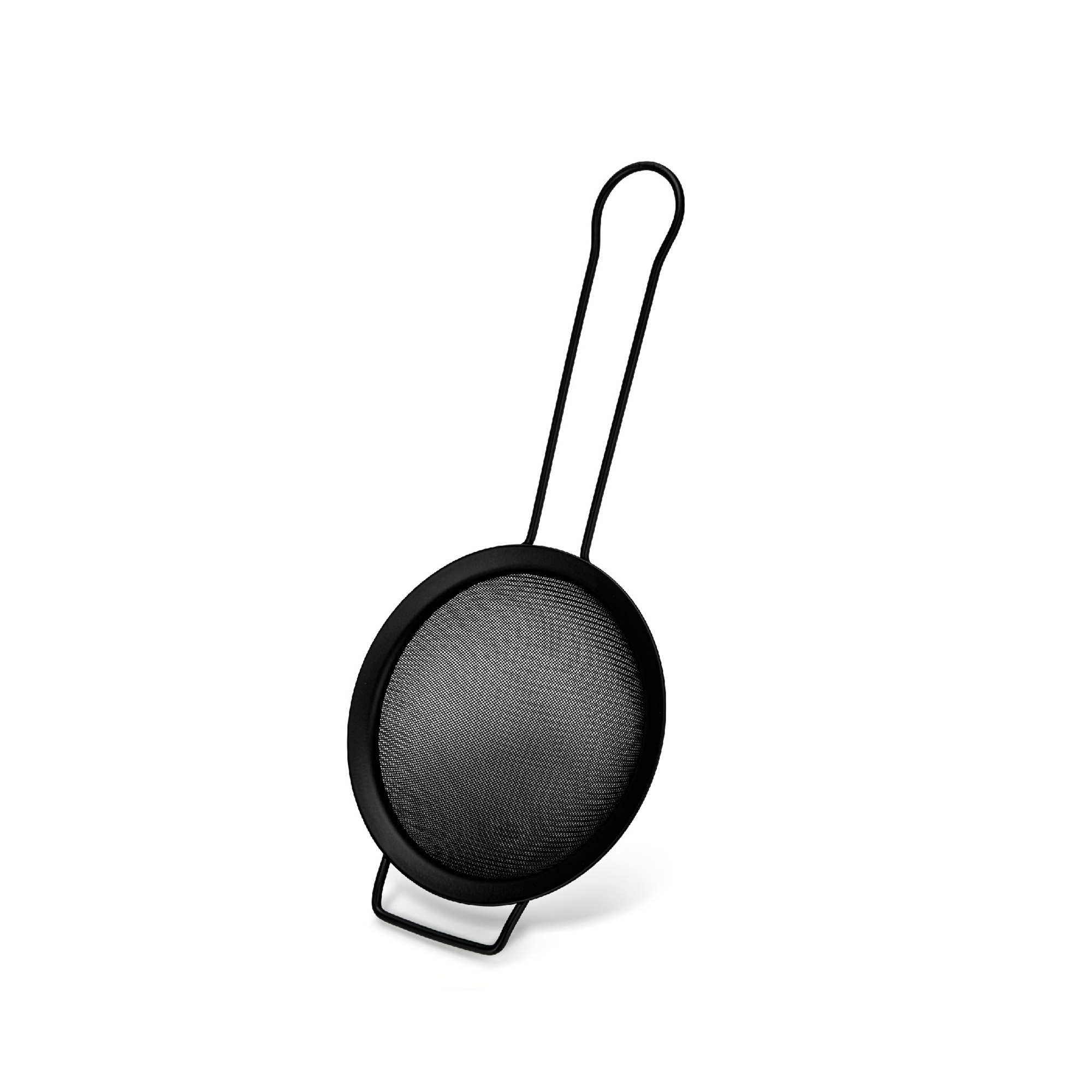 Strainer with handle 14 cm (black), art. 8441
