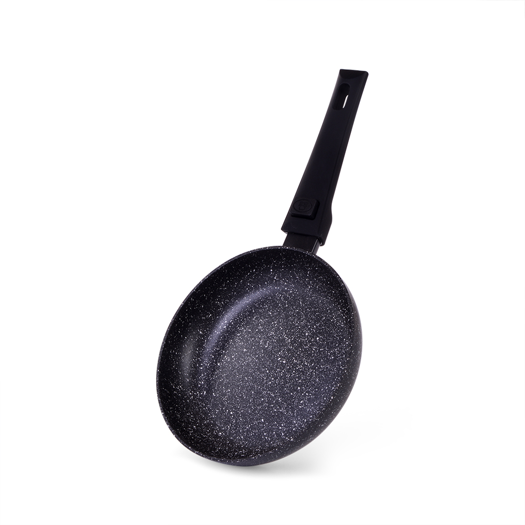 Frying pan FIORE 20x4.5 cm with detachable handle (aluminium with non-stick coating)