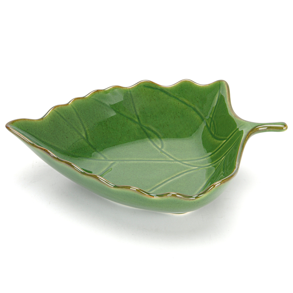 Šķīvis GREEN 31,5x23x7,5 cm (keramika)
