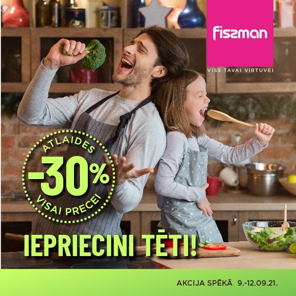 Tēva dienā atlaides visam precēm!