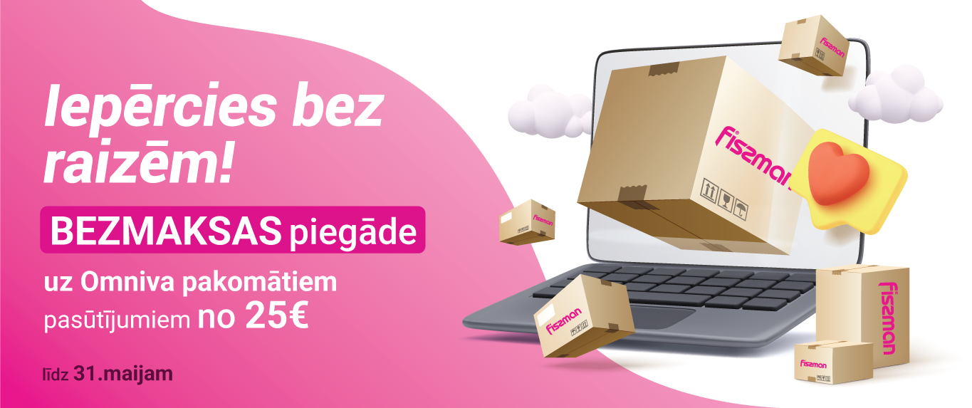 Bezmaksas piegāde maijā