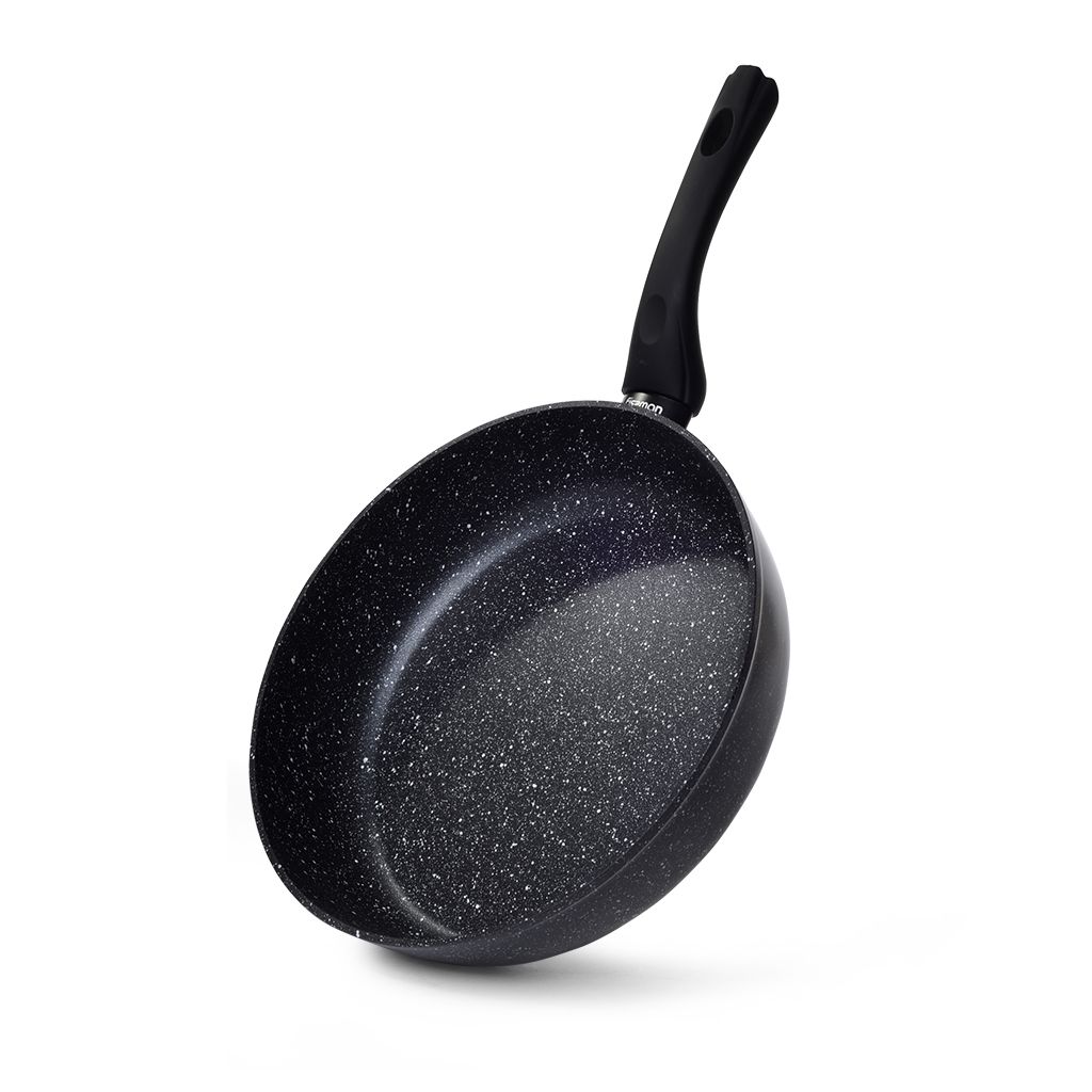 Deep frying pan FIORE 28x7.0 cm with induction bottom (aluminium with non-stick coating)