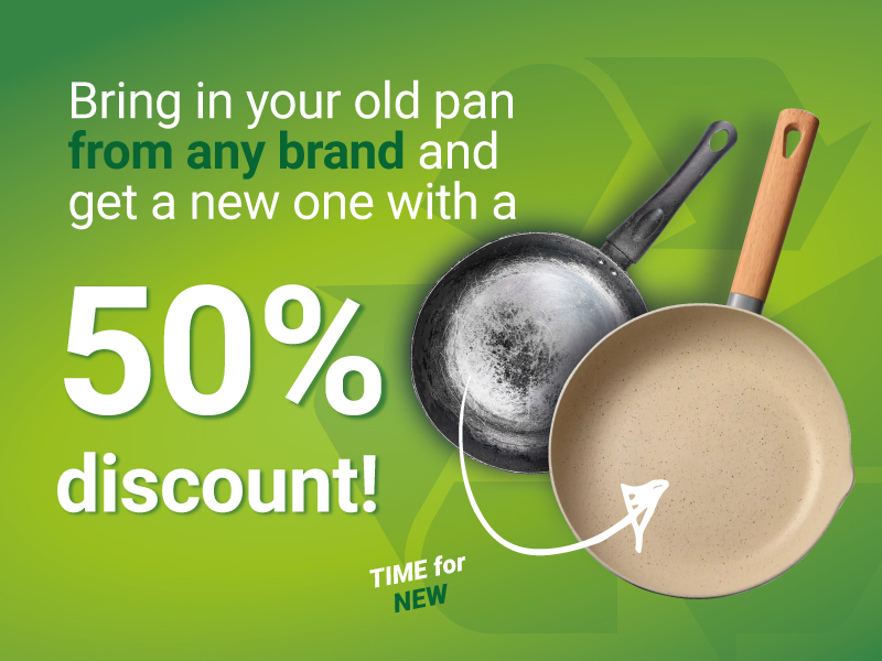 Give away the old, get the new!