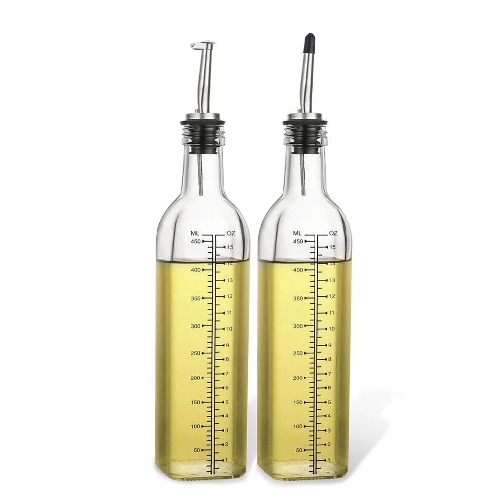 Набор бутылок для масла и уксуса 2х500 мл (стекло)