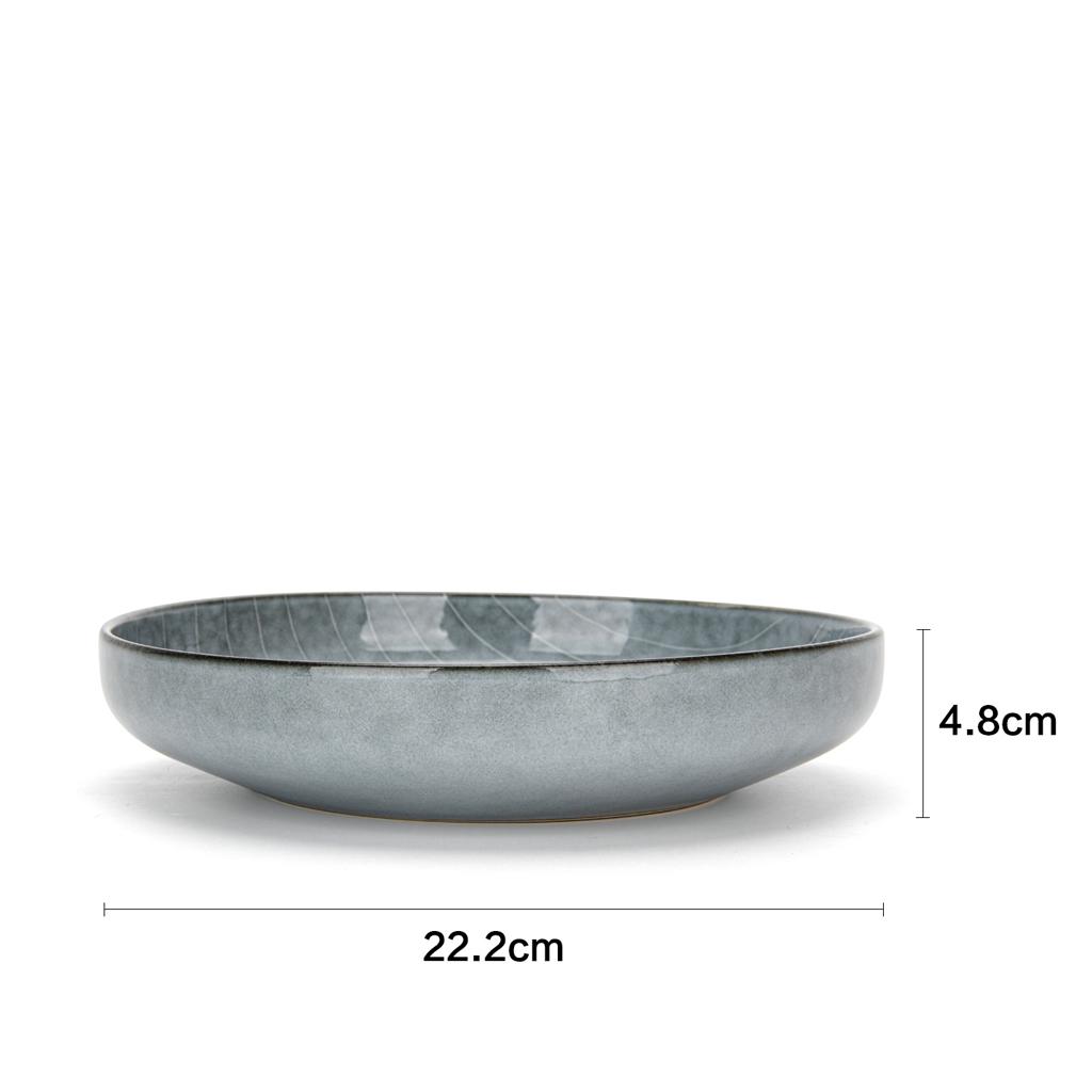 Dziļais šķīvis JOLI 22.2x4.8 cm / 800 ml (keramika)