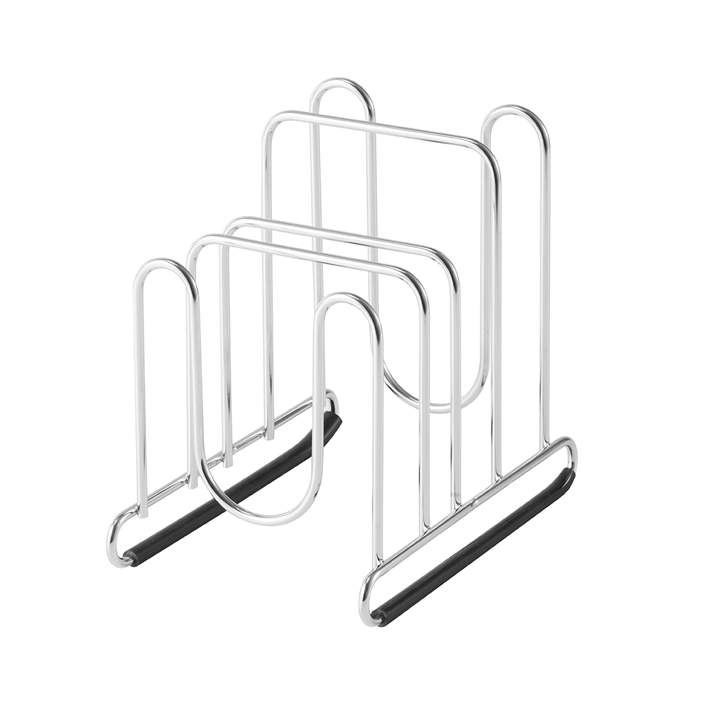 Holder for lids and boards 16x11x15.5 cm (stainless steel)