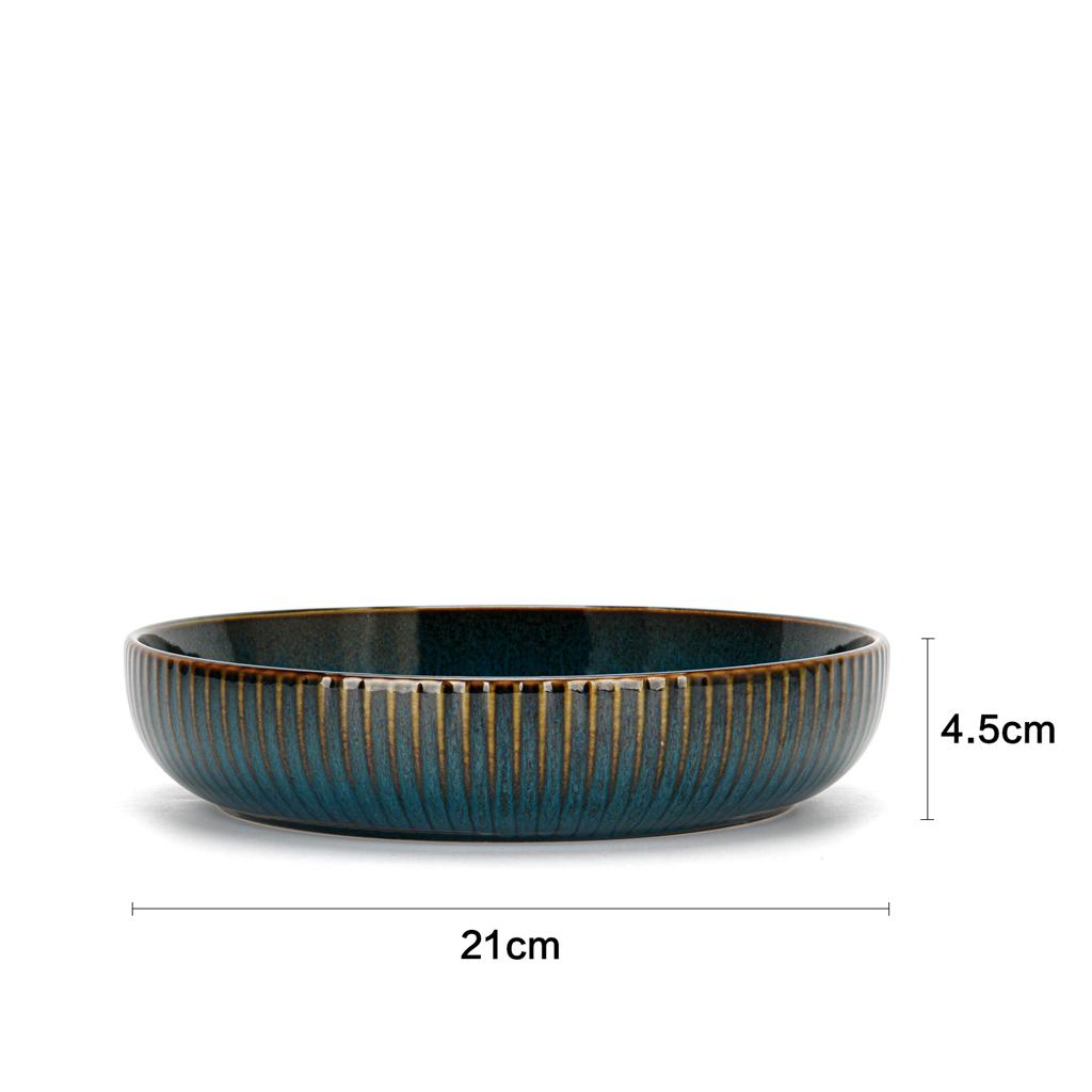 Dziļais šķīvis AZUR 21x4.5 cm / 680 ml (keramika)