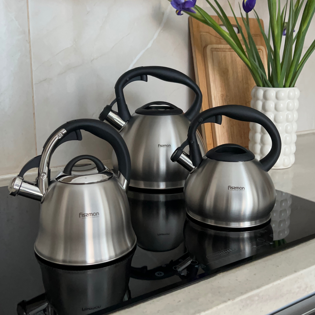 VEDA Whistling kettle VEDA 1.2 LTR (stainless steel)