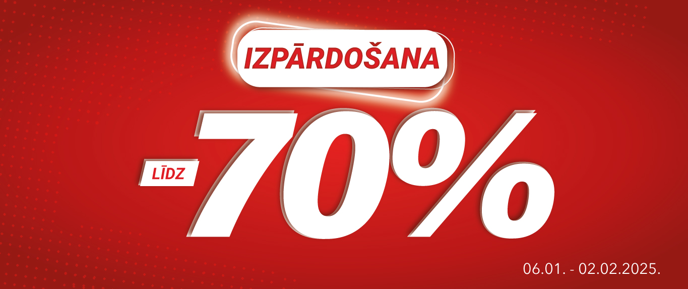 Izpārdošana!