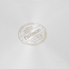 Deep frying pan AETERNUM 24х7 cm with glass lid (stainless steel)