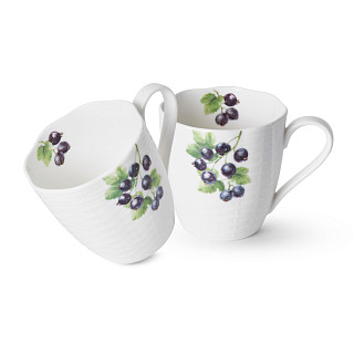 2 krūžu komplekts CURRANT 360 ml (porcelāns)