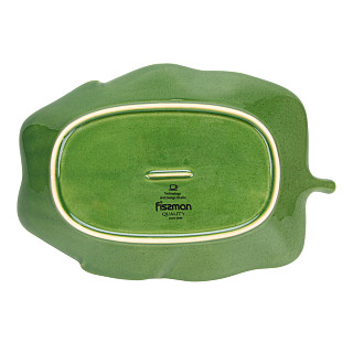 Šķīvis GREEN 35x24x6 cm (keramika)