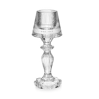 Tealight and taper candle holder 8.5х21.5 cm (glass)