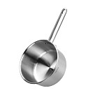Sauce pan MASTER CHEF 18x10 cm / 2,3 LTR with glass lid (stainless steel)