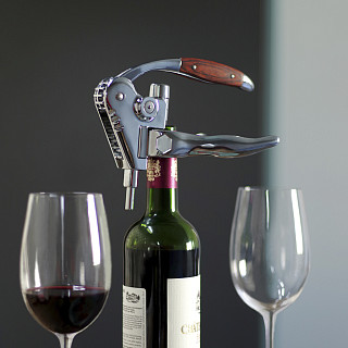 Corkscrew 18x16x4.5cm (zinc alloy)