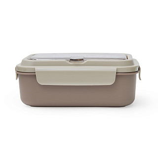 Pietų dėžutė su 2 skyreliais 800 ml / 20,5 × 13,5 × 7,8 cm (plastikas)