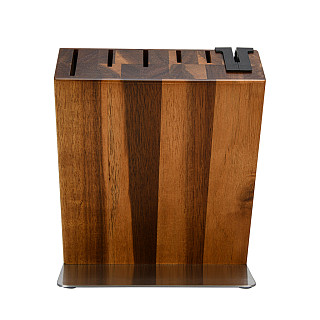 Peilių rinkinys mediniame stove NAKAJIMA