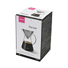 Coffee pot POUR OVER 900 ml with stainless steel filter (borosilicate glass)