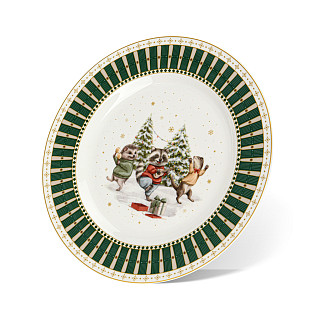 Šķīvis MIRACLE 25 cm (jaunais kaula porcelāns)