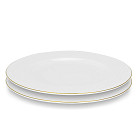 Šķīvju komplekts NOEMI 25 cm x 2 gab. (kaula porcelāns)