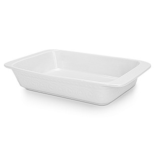 Taisnstūrveida cepamtrauks Parmigiano 31x18,2x5,4 cm / 1,5L (porcelāns)