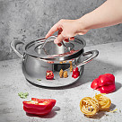 Stockpot ABSOLUTE PRO 20x10 cm / 3.2 LTR with glass lid (stainless steel)