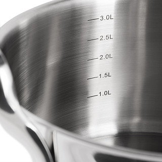 Puodas FABIA 20x11,5 cm / 3,45 l su stikliniu dangčiu