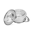 Stockpot ABSOLUTE PRO 20x10 cm / 3.2 LTR with glass lid (stainless steel)