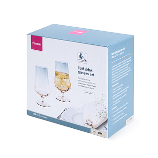 Glass set 600 ml x 2 pcs.