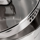 Stockpot ADELIE 20x11.5 cm / 3.5 LTR with glass lid (stainless steel)