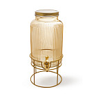 Beverage dispenser 5.8 LTR with stand (glass)