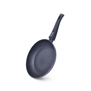 Frying pan BLACK COSMIC 24x4.9 cm with detachable handle with induction bottom (aluminium with non-stick coating)