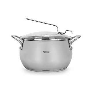 Casserole Vita 4.5 l with glass lid (stainless steel)