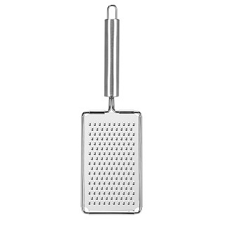 Cheese grater 28,5x9cm on handle (stainless steel), art. 8548