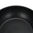 Shallow casserole NORD STONE 32x8.5 cm / 5.5 LTR with glass lid (cast aluminium with non-stick coating)