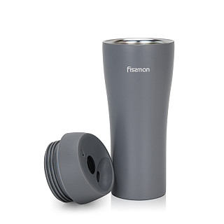 Thermal mug 420 ml, gray