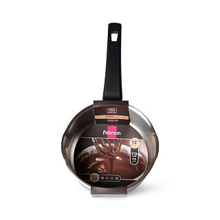 Sauce pan DIONE  12x7.5 cm / 0,9 LTR without lid (stainless steel)