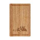 Cutting board 28x18x1.5 cm